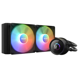 NZXT Kraken 240 RGB Negro 2 ventiladores Refrigeración líquida