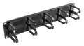 Lanberg AK-1204-B accesorio de bastidor Panel de gestión de cables