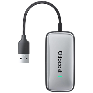 Ottocast Play2Video Ultra - Adaptador Inalámbrico Apple Carplay, Android Auto
