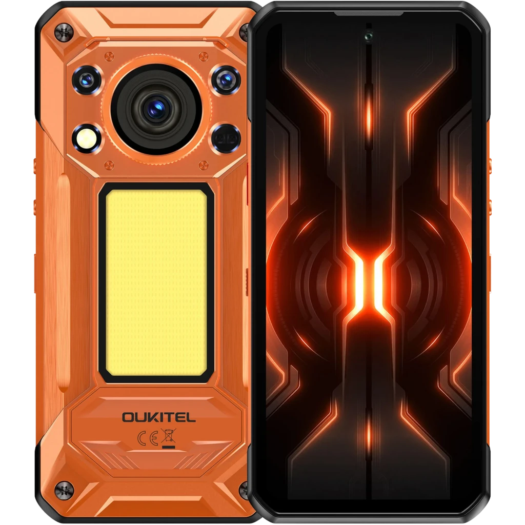 Oukitel WP500 5G 12GB/1TB Naranja IP68 6,78 pulgadas 108MP 10000mAh NFC