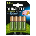 Pack 4x AA Recargable Duracell 2500 mAh HR06-P