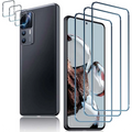 Pack de Accesorios Xiaomi 12T con 3 Protectores de pantalla + 3 Protectores de cámara
