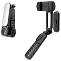 Palo Selfie Gimbal Q09 - Estabilizador de Smartphone Rotación 360º con Mando inalámbrico Negro