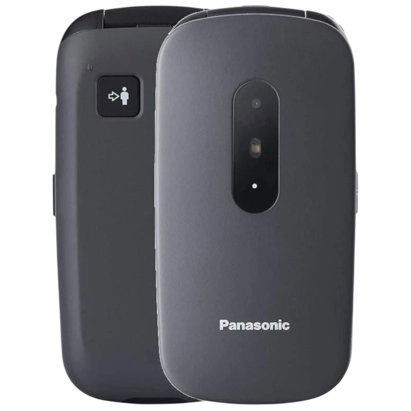 Panasonic KX-TU446, 2.4", 2G, Resistente a Golpes, Tapa, Negro