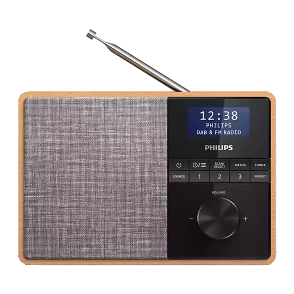 Philips TAR5505/10 - Tragbar - Digital - DAB,DAB+,FM - 5 W - LCD - Weiß