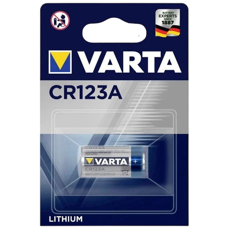 Varta Pila CR123A Litio 3V