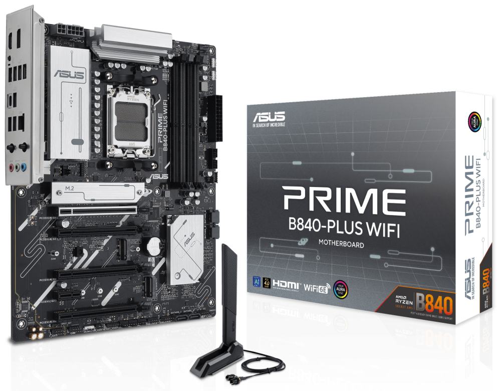 ASUS PRIME B840-PLUS WIFI AMD B840 Zócalo AM5 ATX