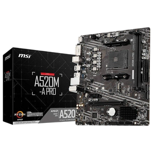 Placa Base MSI A520M-A PRO AM4