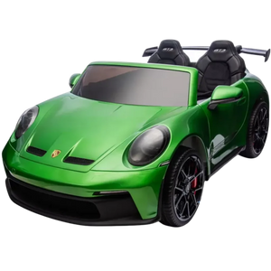 Porsche 911 GT3 12V Verde - Coche eléctrico para niños