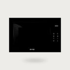 Microondas integrable EVVO Mi45 Glass Black