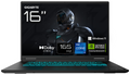 GIGABYTE GAMING A16 CWH Portátil Gaming - 16,0“, 165Hz WUXGA, Intel Core i7-13620H, NVIDIA RTX 5070, 32GB DDR5 5200MHz, 1TB Gen4 SSD, Win 11 Home, Garantía de 2 años, Dolby Atmos, GAMING A16 CWHI3ES864SH