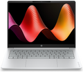 HP OmniBook 3 Laptop AI 14-ht0017nsx Intel Core Ultra 5 225U Portátil 35,6 cm (14") 2K 8 GB DDR5-SDRAM 256 GB SSD Wi-Fi 6 (802.11ax) FreeDOS AI PC Gris, Plata