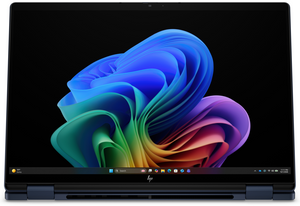 HP OmniBook X Flip 2-in-1 Laptop Next Gen AI 14-kb0013ns Copilot+ PC Intel Core Ultra 9 386H 35,6 cm (14") Pantalla táctil 2K 32 GB LPDDR5x-SDRAM 1 TB SSD Wi-Fi 7 (802.11be) Windows 11 Home Azul