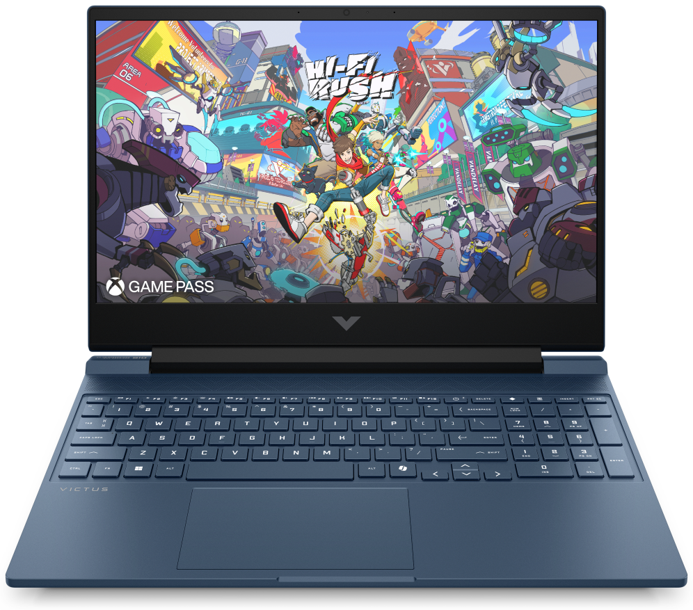 HP Victus Gaming 15-fa2040ns Intel Core 7 240H Portátil 39,6 cm (15.6") Full HD 16 GB DDR5-SDRAM 1 TB SSD NVIDIA GeForce RTX 5060 Wi-Fi 6 (802.11ax) FreeDOS Azul