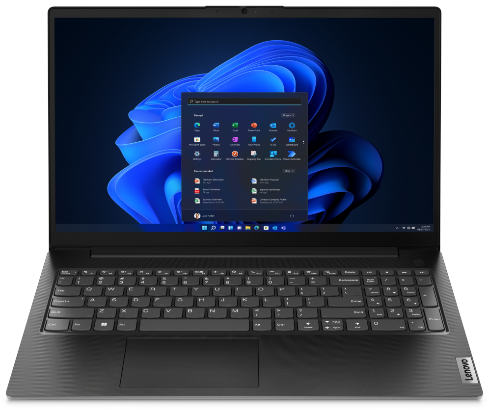 Lenovo V15 G4 AMN AMD Ryzen™ 5 7520U Portátil 39,6 cm (15.6") Full HD 16 GB LPDDR5-SDRAM 512 GB SSD Wi-Fi 6 (802.11ax) Windows 11 Home Español Negro