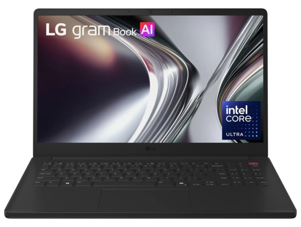 LG Gram Book Copilot+ PC Intel Core Ultra 5 115U Portátil 39,6 cm (15.6") Full HD 16 GB DDR5-SDRAM 512 GB SSD Wi-Fi 6 (802.11ax) Windows 11 Home Negro