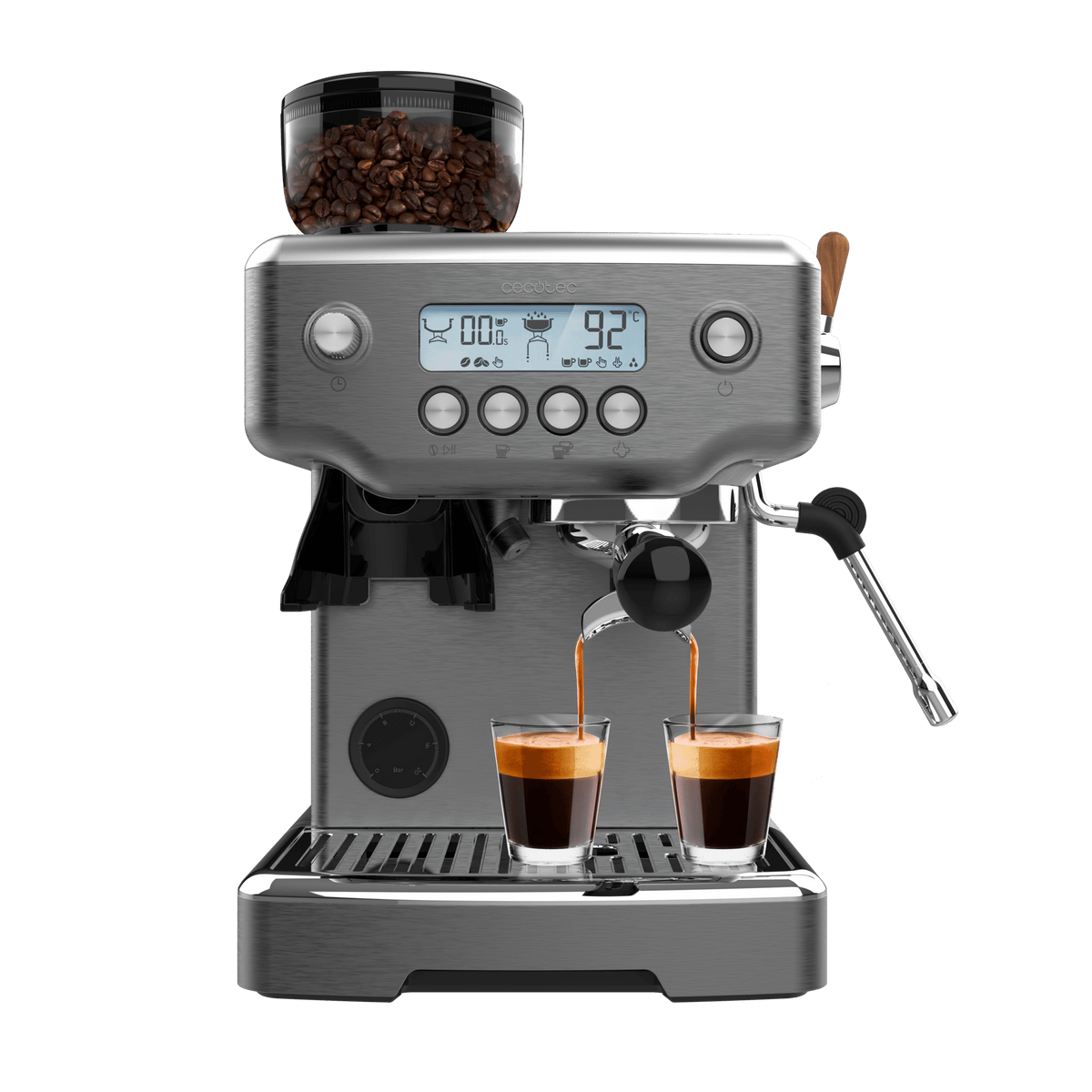 Power Espresso 20 Barista Steel & Grind