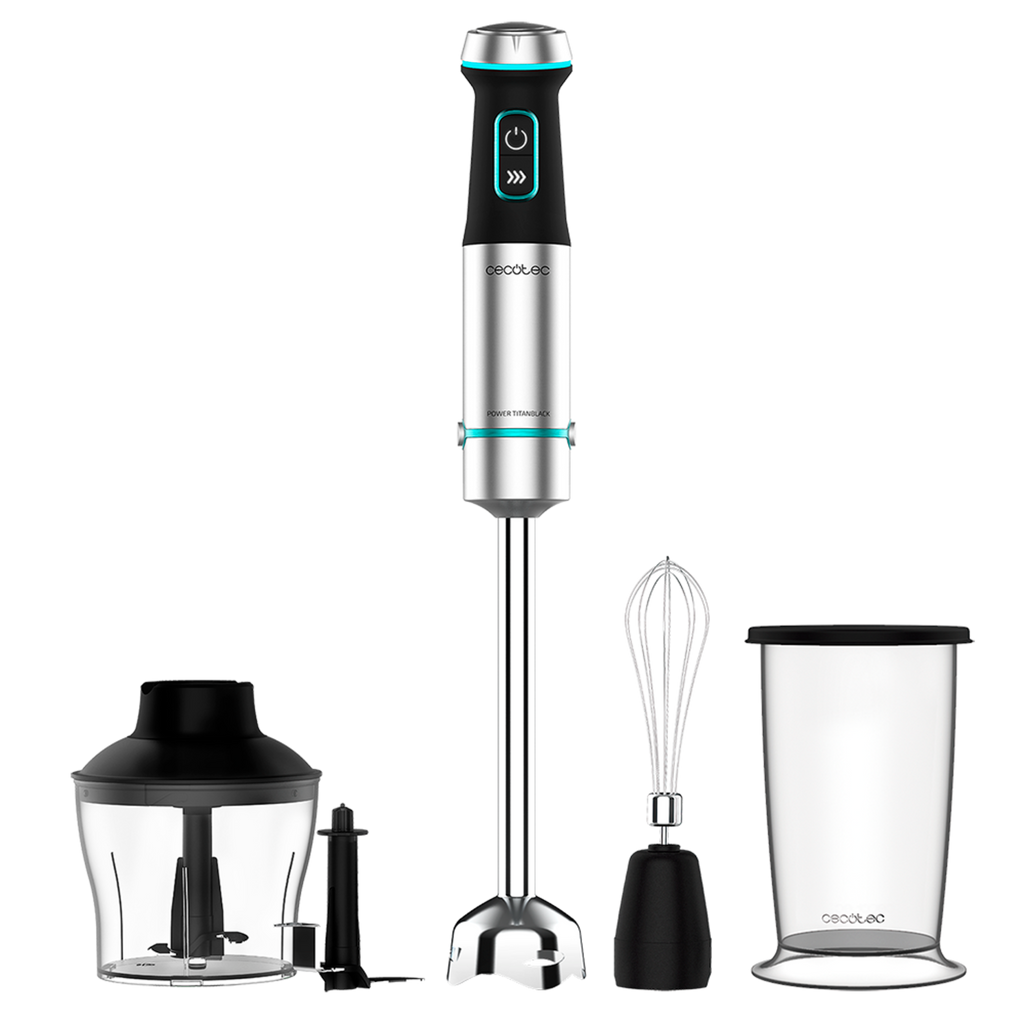 Batidoras de mano Power TitanBlack 1200 XL Cream&Crush