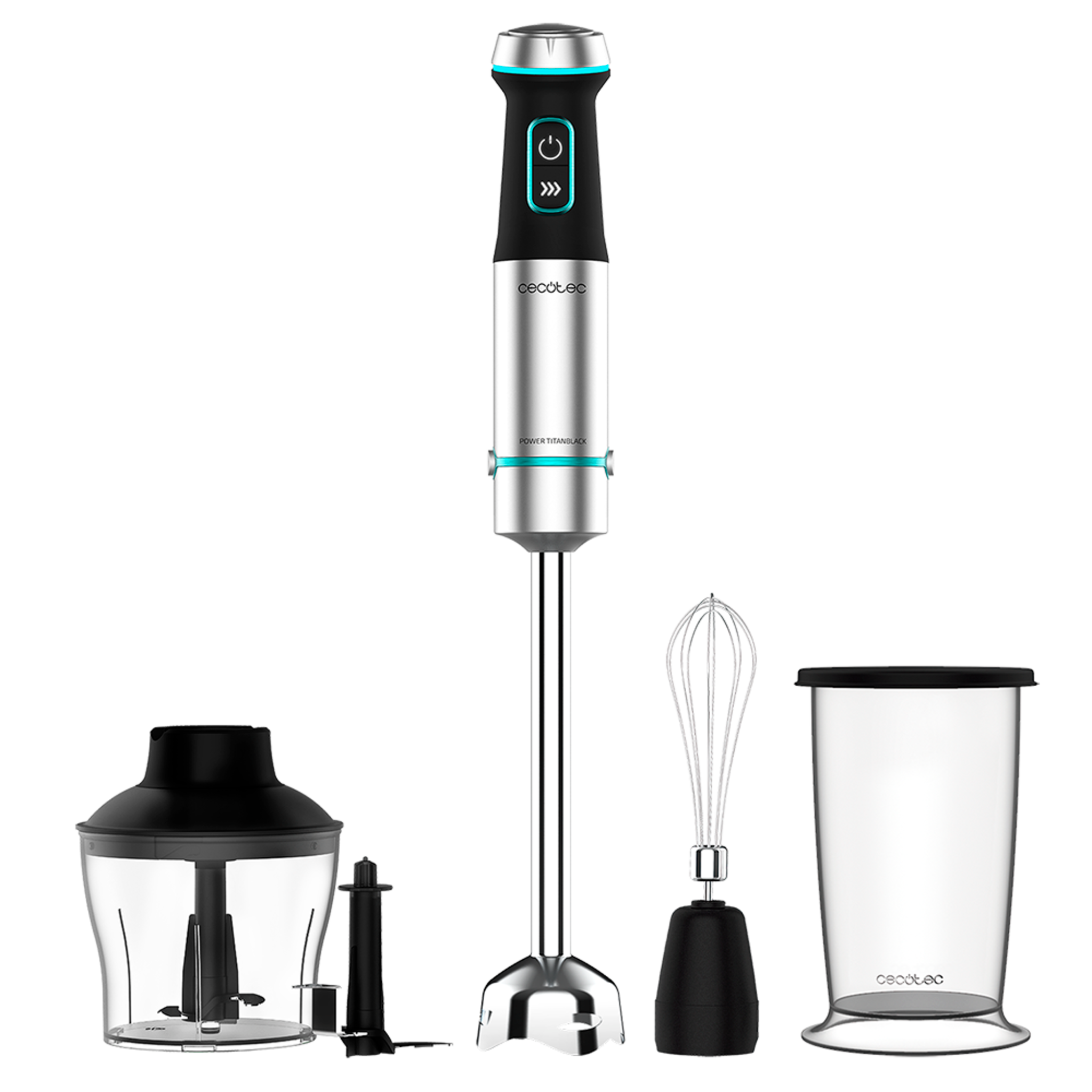 Batidoras de mano Power TitanBlack 1200 XL Cream&Crush