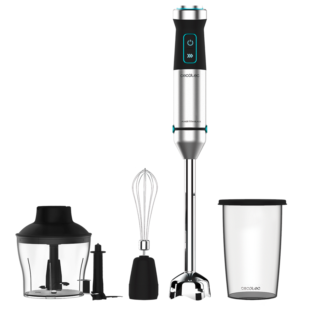 Batidoras de mano Power TitanBlack 1500 XL Cream&Crush