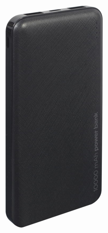 Gembird PB10-02 batería externa Polímero de litio 10000 mAh Negro