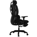 Powerbasic Pinhel - Silla de Oficina Ergonómica Negra