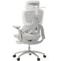 Powerbasic Silla de Oficina Ergonómica Elvas Gris