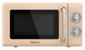 Cecotec 01704 microondas Beige Solo microondas Encimera 20 L 700 W