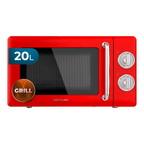 Microondas 20l con grill ProClean 3110 Retro Red