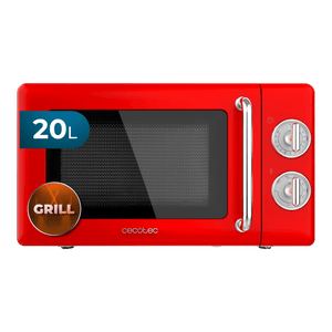 Microondas 20l con grill ProClean 3110 Retro Red