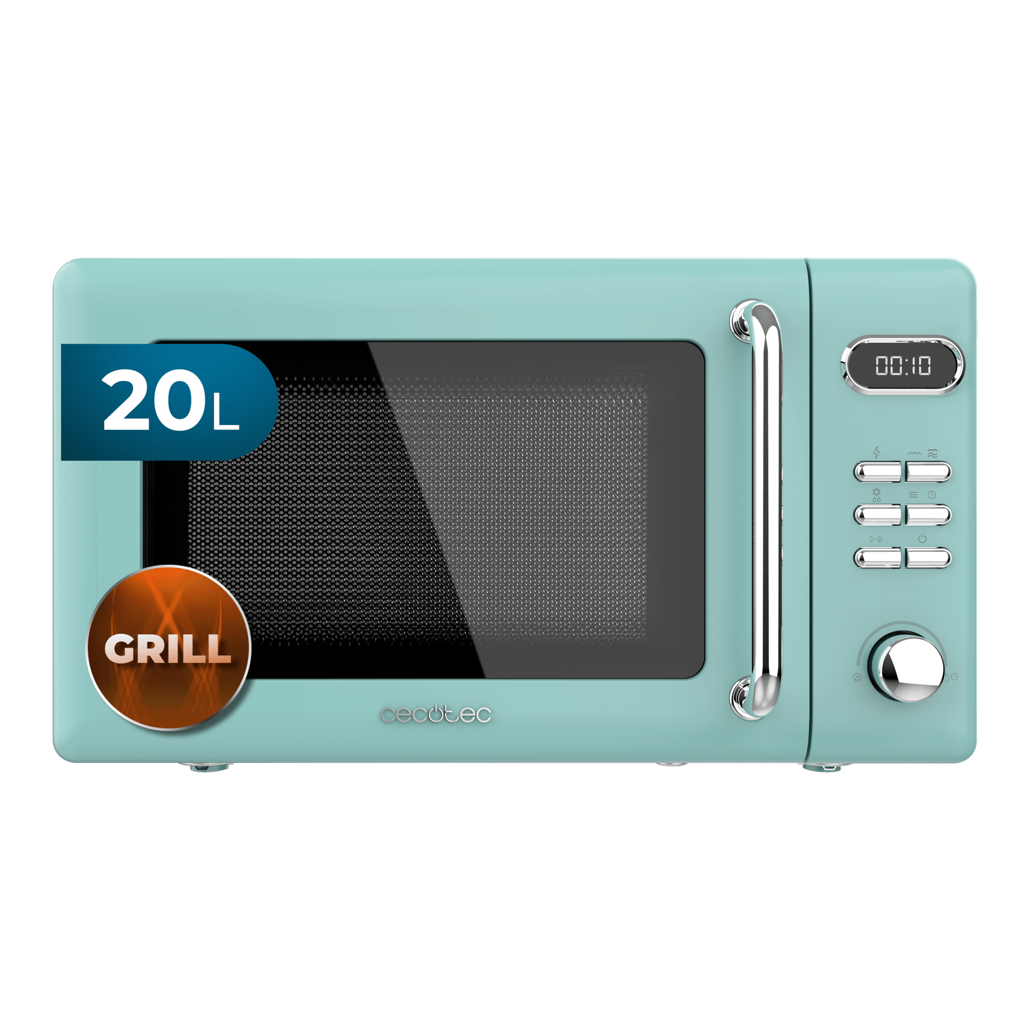 Microondas 20l con grill ProClean 5110 Retro Green