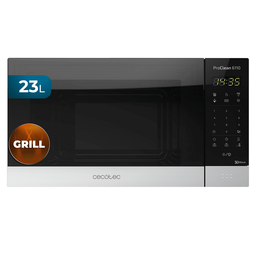 Microondas 23L Con Grill Proclean 6110