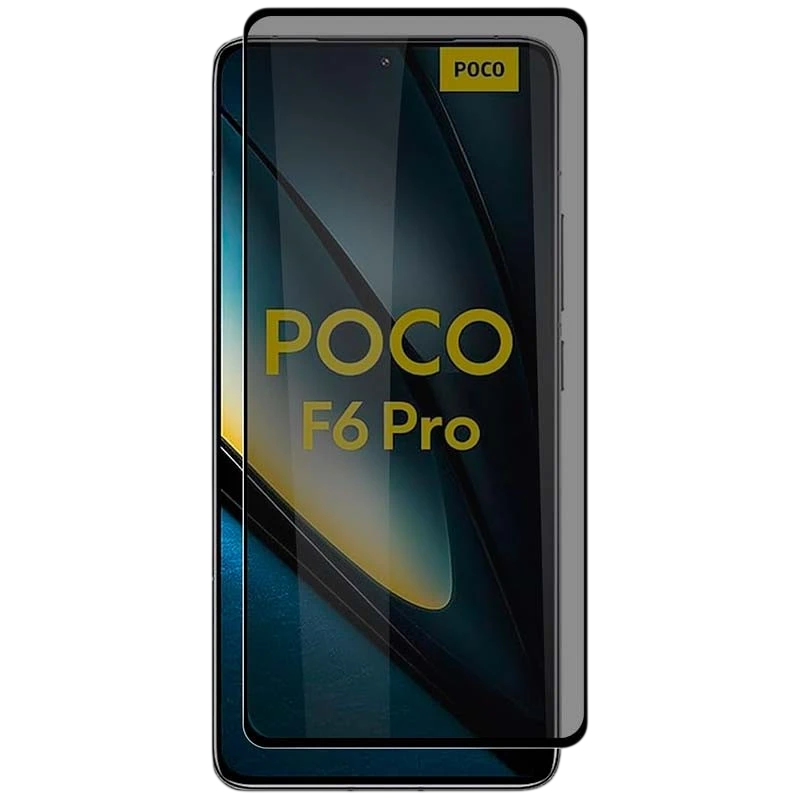 Protector de cristal templado Antiespía Xiaomi Poco F6 Pro 5G