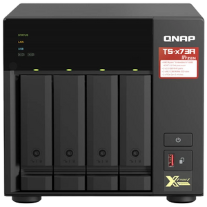 QNAP TS-473A Servidor NAS Negro