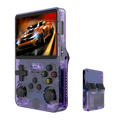 Consola portátil R36XX 1GB/64GB Lila retro microSD