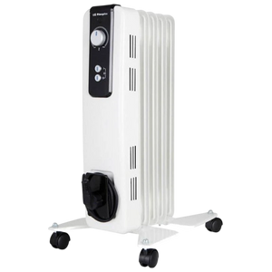 Radiador de aceite eléctrico Orbegozo RH 1000 1000W Blanco