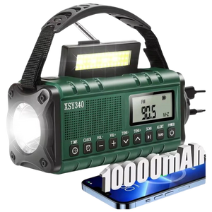 Radio de Emergencia XSY340  Portátil 10000 mAh