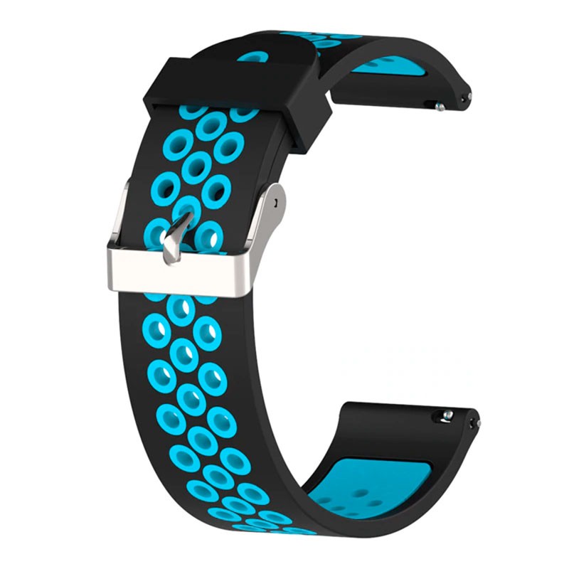 Correa Universal Silicona 20mm para Smartwatch Xiaomi/Amazfit/Samsung/Huawei/Realme/Ticwatch