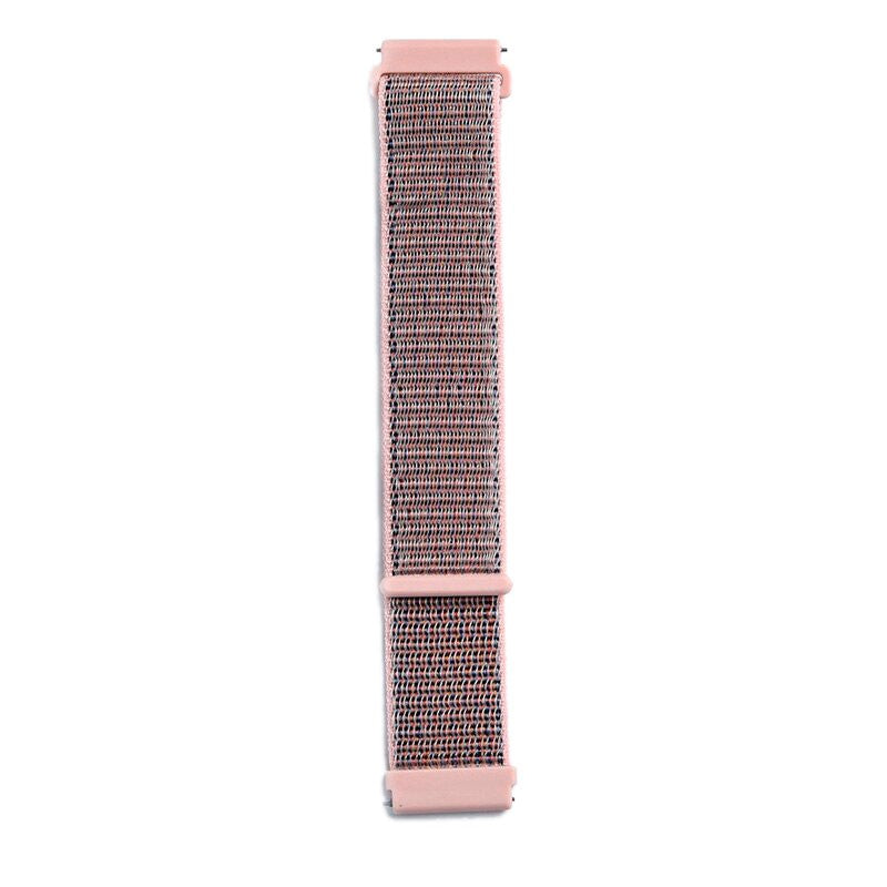 Correa Universal Nailon 20mm para Smartwatch Xiaomi/Amazfit/Samsung/Huawei/Realme/Ticwatch