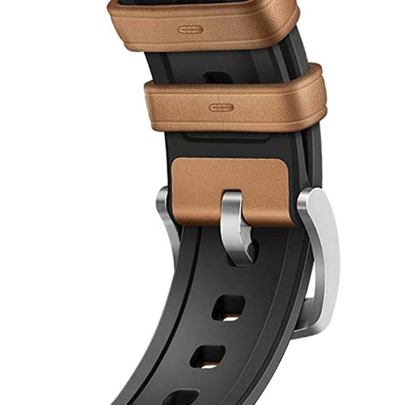 Correa Universal Cuero Premium 22mm para Smartwatch Xiaomi/Amazfit/Samsung/Huawei/Realme/Ticwatch