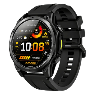 Doogee Anywise W1 5ATM water-resistant smartwatch with GPS Black