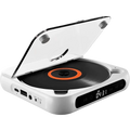  KC-918 Reproductor Estéreo portátil Bluetooth de CD Blanco