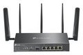 TP-Link Omada ER706W-4G router inalámbrico Gigabit Ethernet Doble banda (2,4 GHz / 5 GHz) Negro