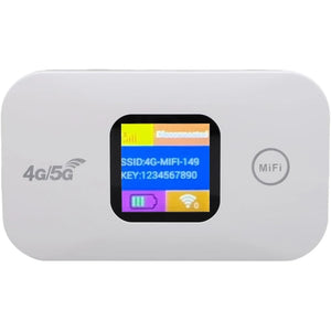 A8 4G LTE Router portátil 3000mAh Blanco