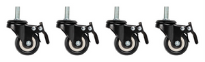 Lanberg AK-1601-B accesorio de bastidor Ruedas giratorias