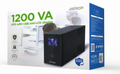 Gembird EG-UPS-033 sistema de alimentación ininterrumpida (UPS) Línea interactiva 1,2 kVA 720 W 3 salidas AC