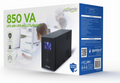 Gembird EG-UPS-032 sistema de alimentación ininterrumpida (UPS) 0,85 kVA 510 W 3 salidas AC