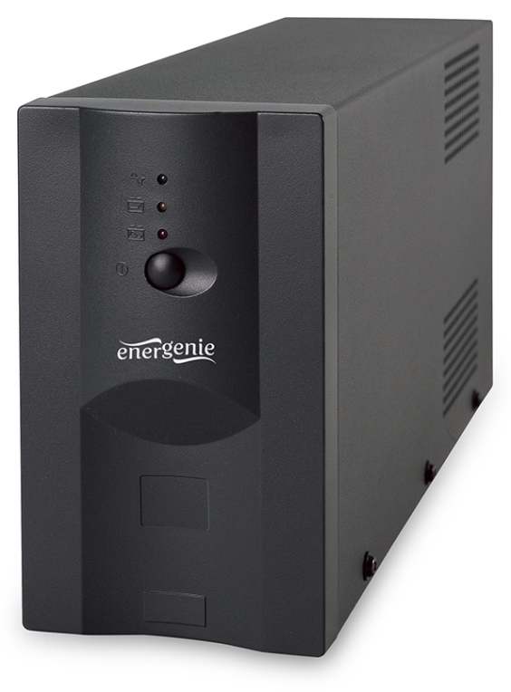 Gembird UPS-PC-1202AP sistema de alimentación ininterrumpida (UPS) Línea interactiva 1,2 kVA 720 W 4 salidas AC