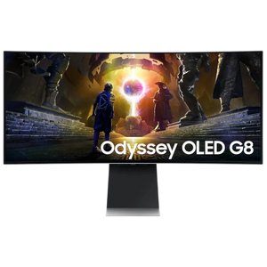 Samsung Odyssey G85SD 34" UWQHD OLED 175Hz FreeSync Curvo Plata