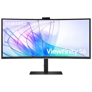 Samsung ViewFinity S34C652VAU 34 4K Ultra HD VA UltraWide Curvo 100 Hz FreeSync Webcam Negro